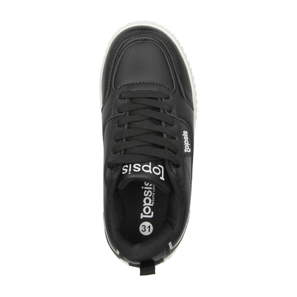 Zapatilla Infantil Niña Topsis Black image number 4.0