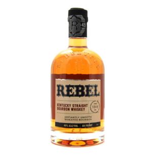 Rebel 80 Proof Kentucky Straight Bourbon Whiskey 750ml