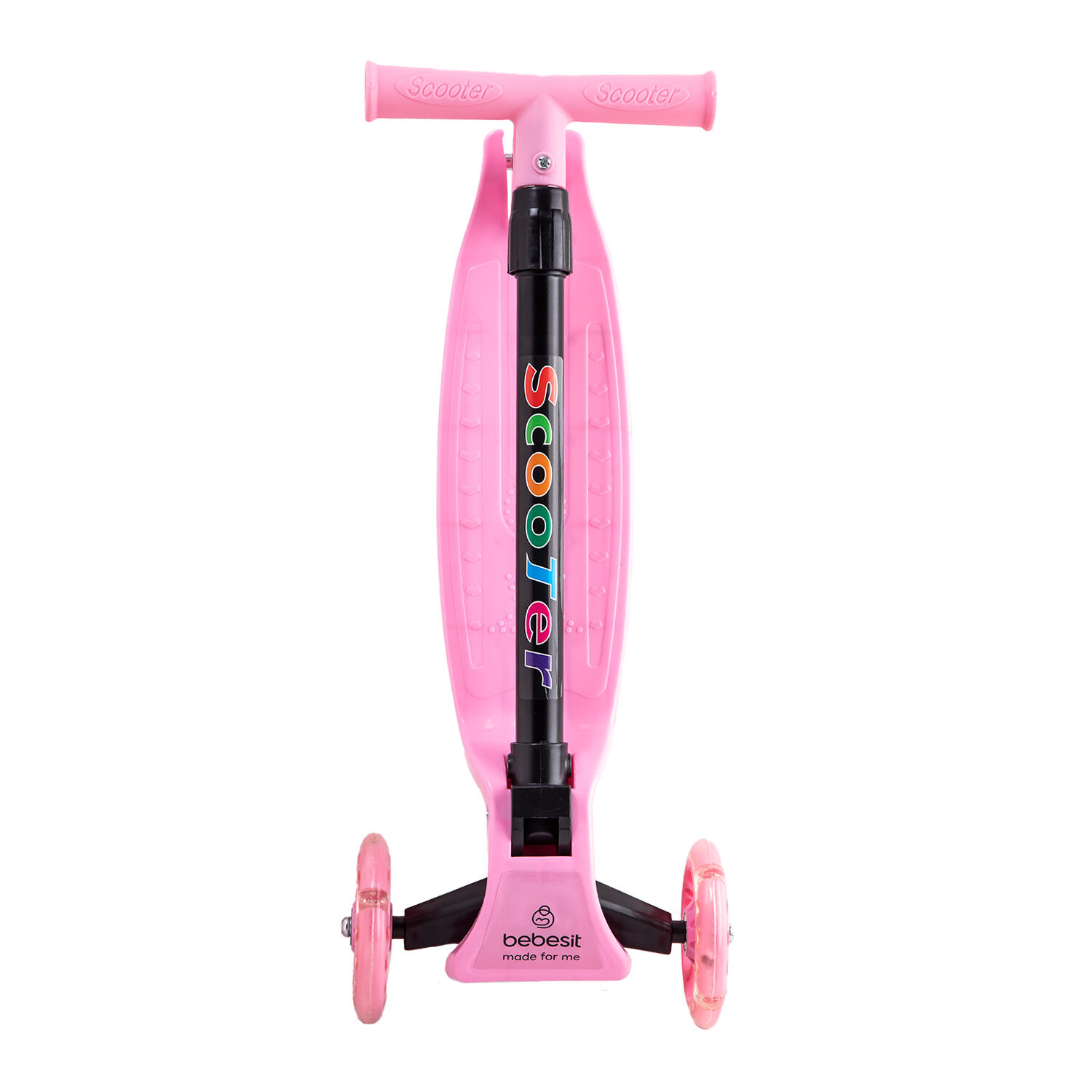 Scooter Monopat&iacute;n Ni&ntilde;a Regulable Plegable Xt03 Rosa Bebesit image number 4.0