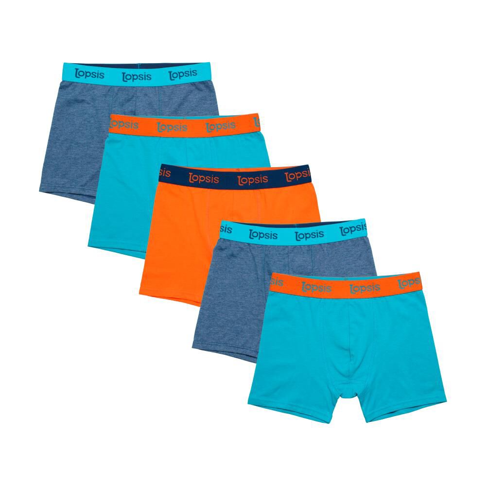 Pack Boxer Ni&ntilde;o Topsis / 5 Unidades image number 0.0
