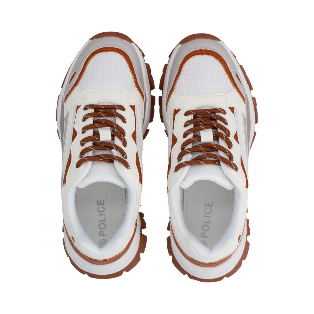 Zapatilla Urbana Mujer Blanco Letti 25 Police image number 1.0