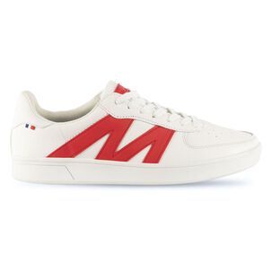 Zapatilla Urbana Hombre Michelin Ps20 Blanco/rojo