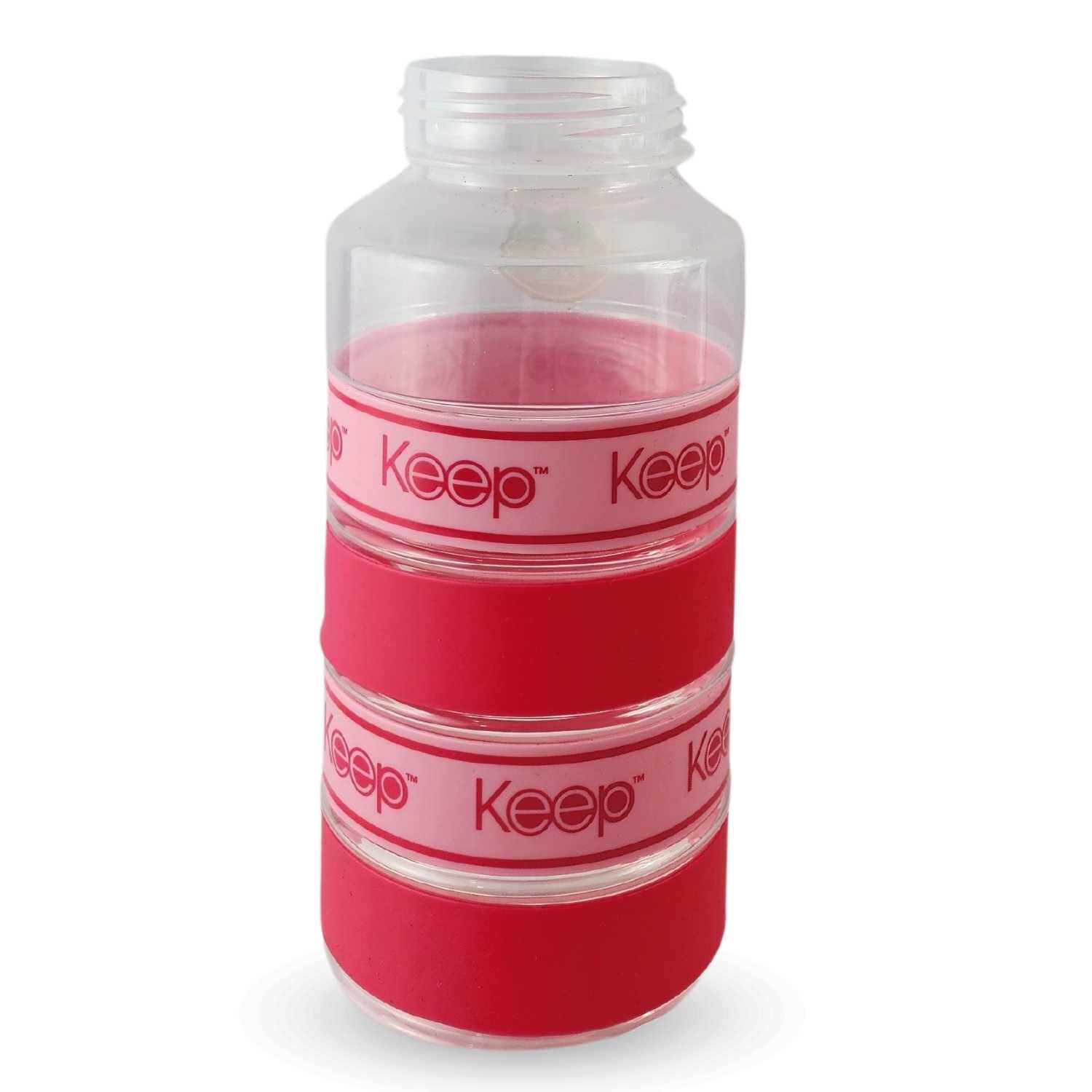 Botella Keep Agua Big Bands Deportista Outdoor 1l Rosa image number 4.0