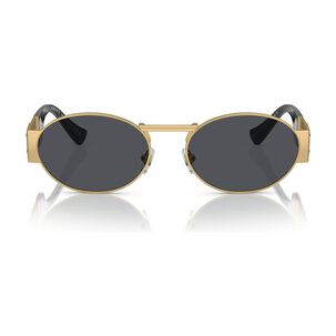 Lentes De Sol Medusa Deco Dorado Versace
