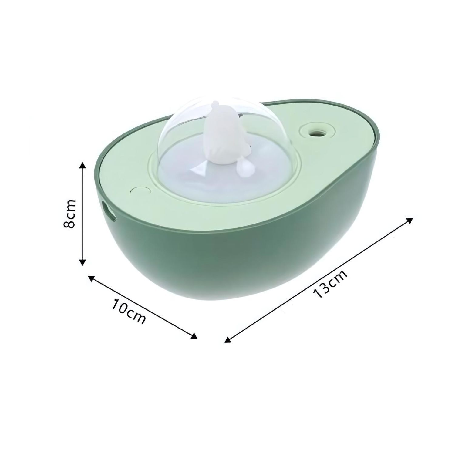 Pack Humidificador Forma De Palta + 6 Esencias Aromaticas image number 4.0