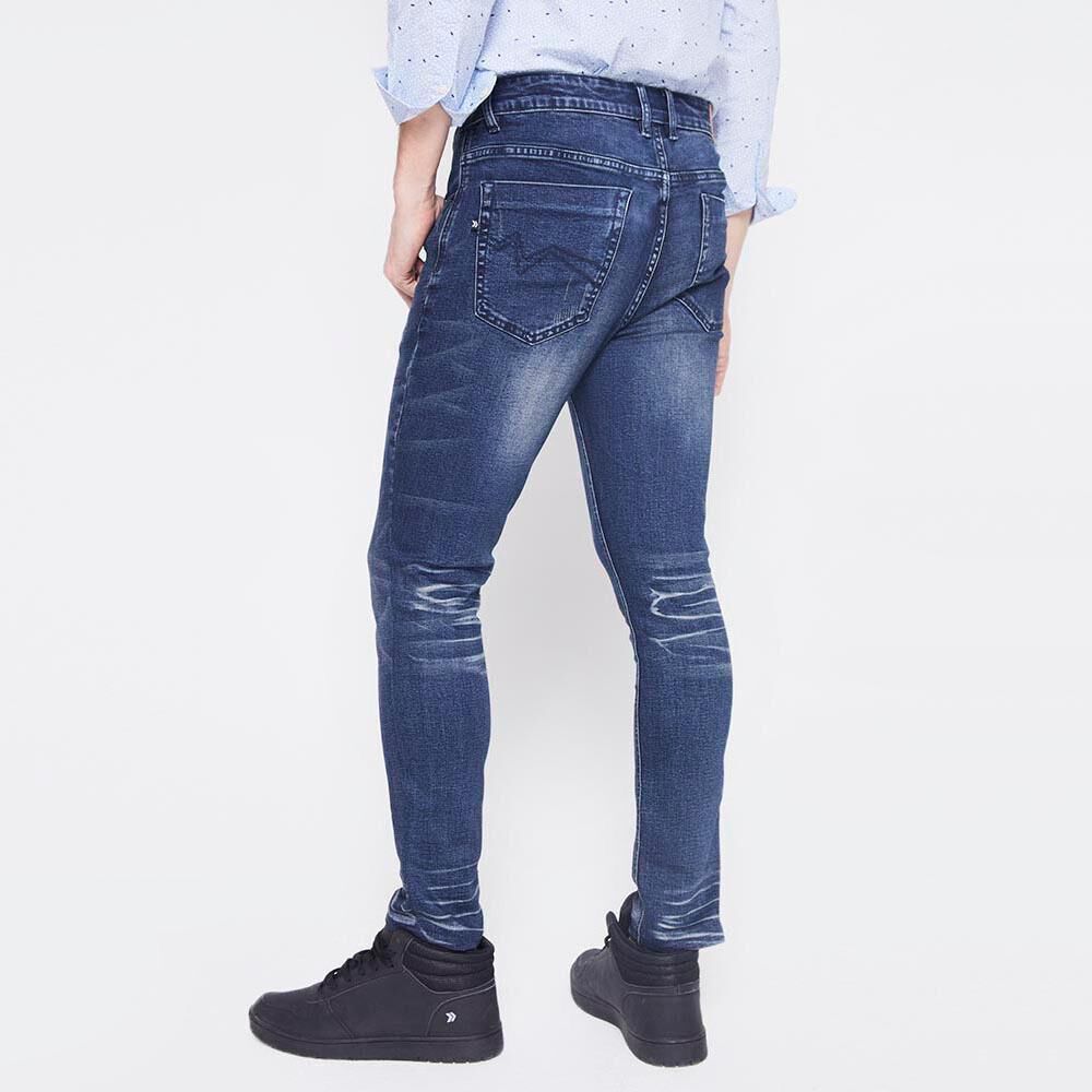 Jeans Slim  Hombre Rolly Go image number 2.0