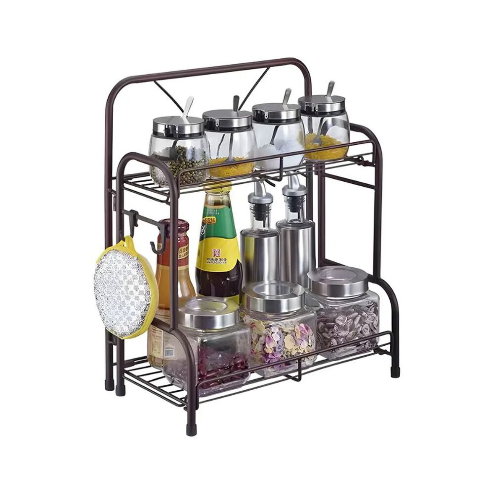 Especiero Met&aacute;lico Multiuso 2 Estantes image number 2.0