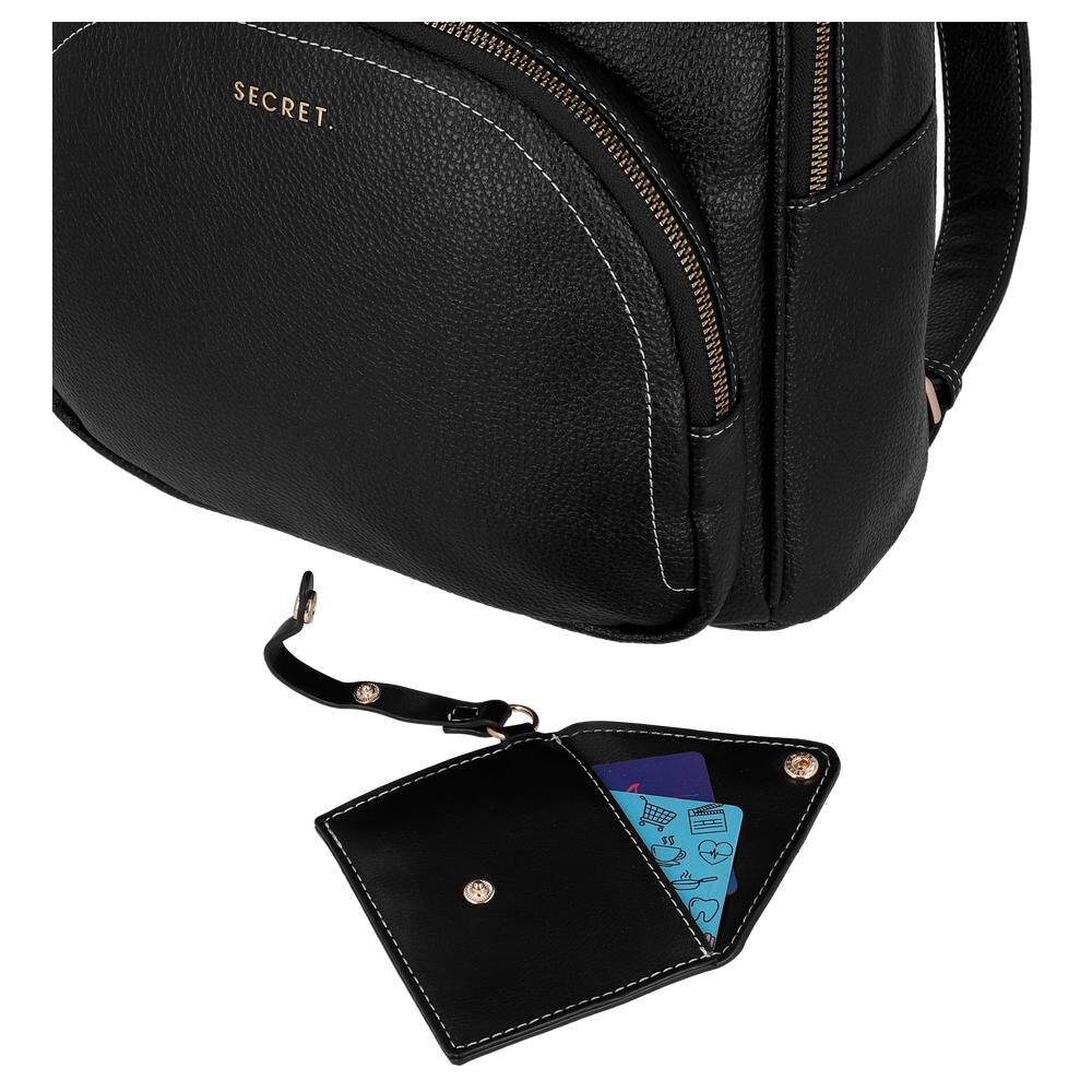 Mochila Secret Dublin St6 M Negro image number 5.0