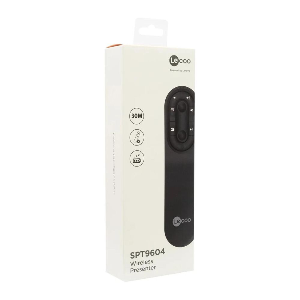 Presentador Puntero Laser Ajuste Volumen Negro Spt9604 Lecco image number 1.0