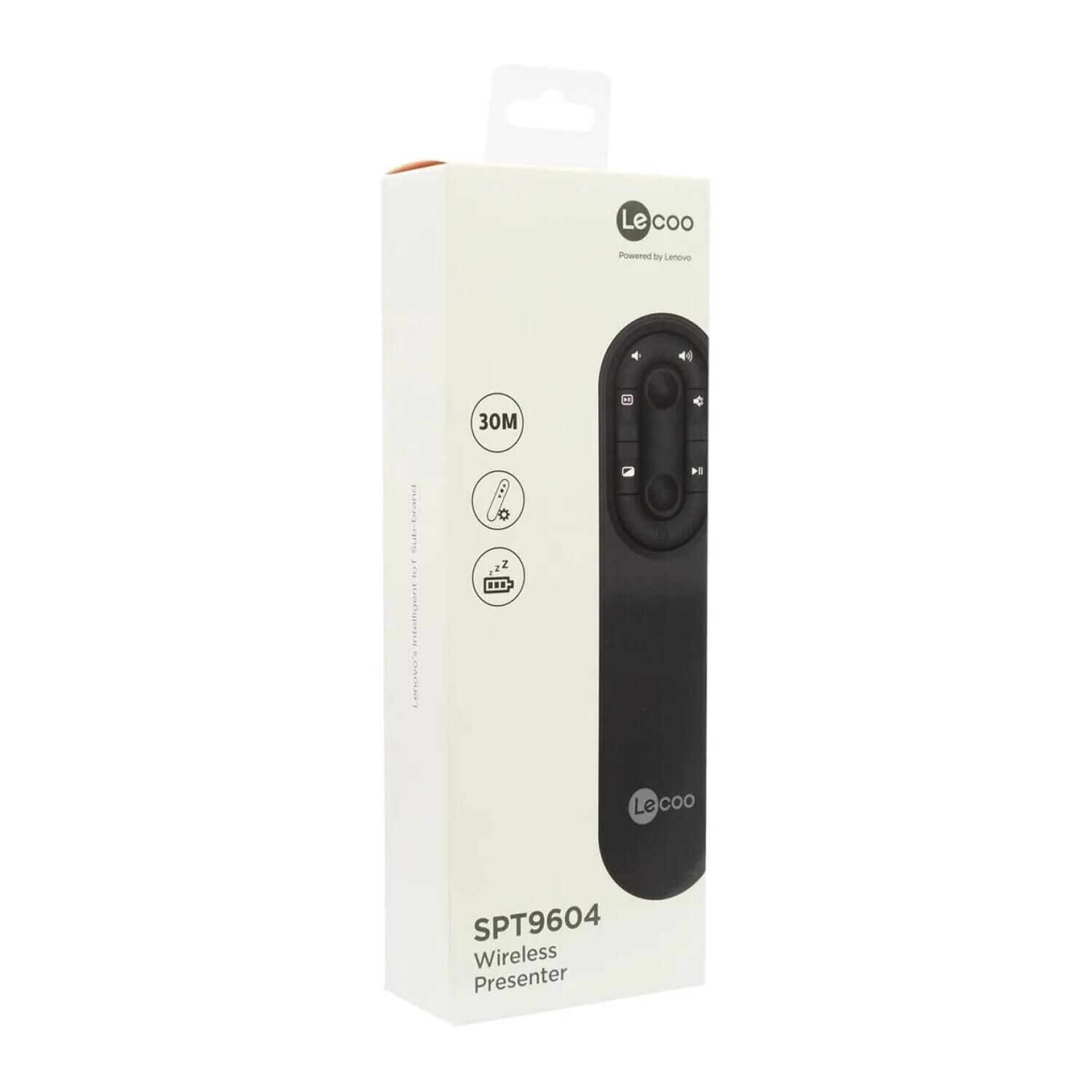 Presentador Puntero Laser Ajuste Volumen Negro Spt9604 Lecco image number 1.0