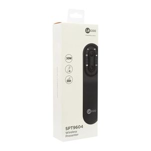 Presentador Puntero Laser Ajuste Volumen Negro Spt9604 Lecco