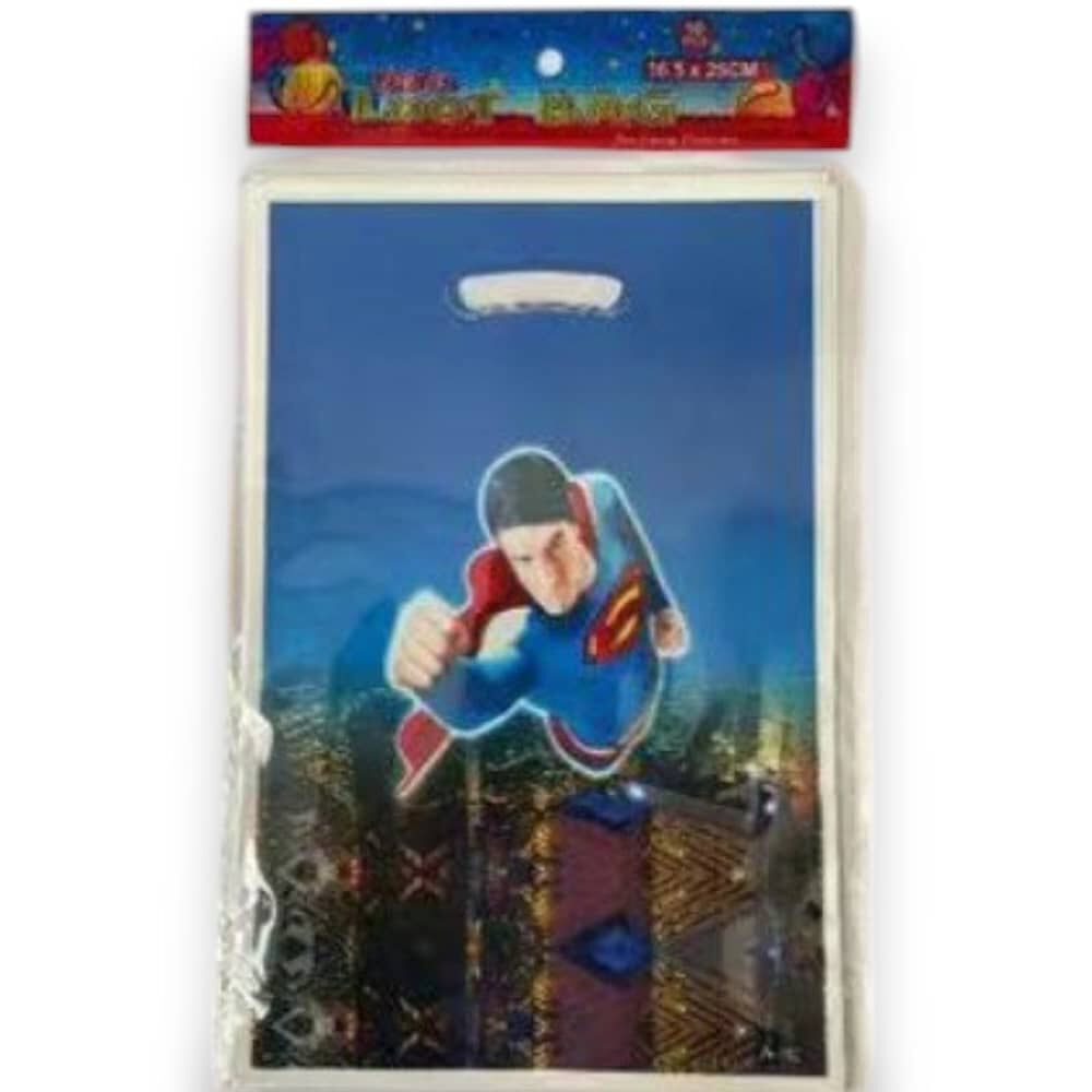 Pack Bolsas Dulces Superman Cumplea&ntilde;os Cotillon image number 1.0
