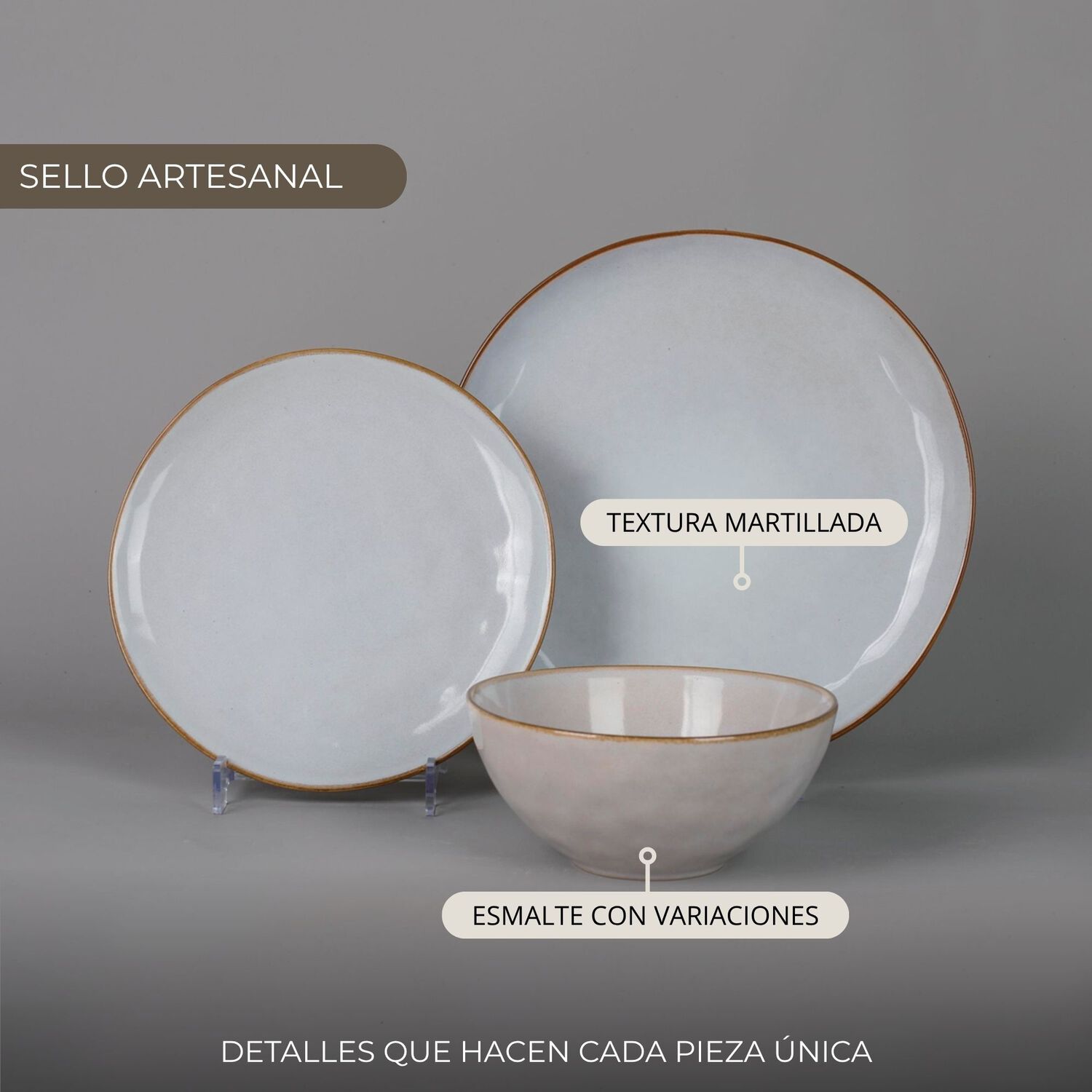 Vajilla Cer&aacute;mica Lima 18 Piezas Para 6 Personas image number 1.0