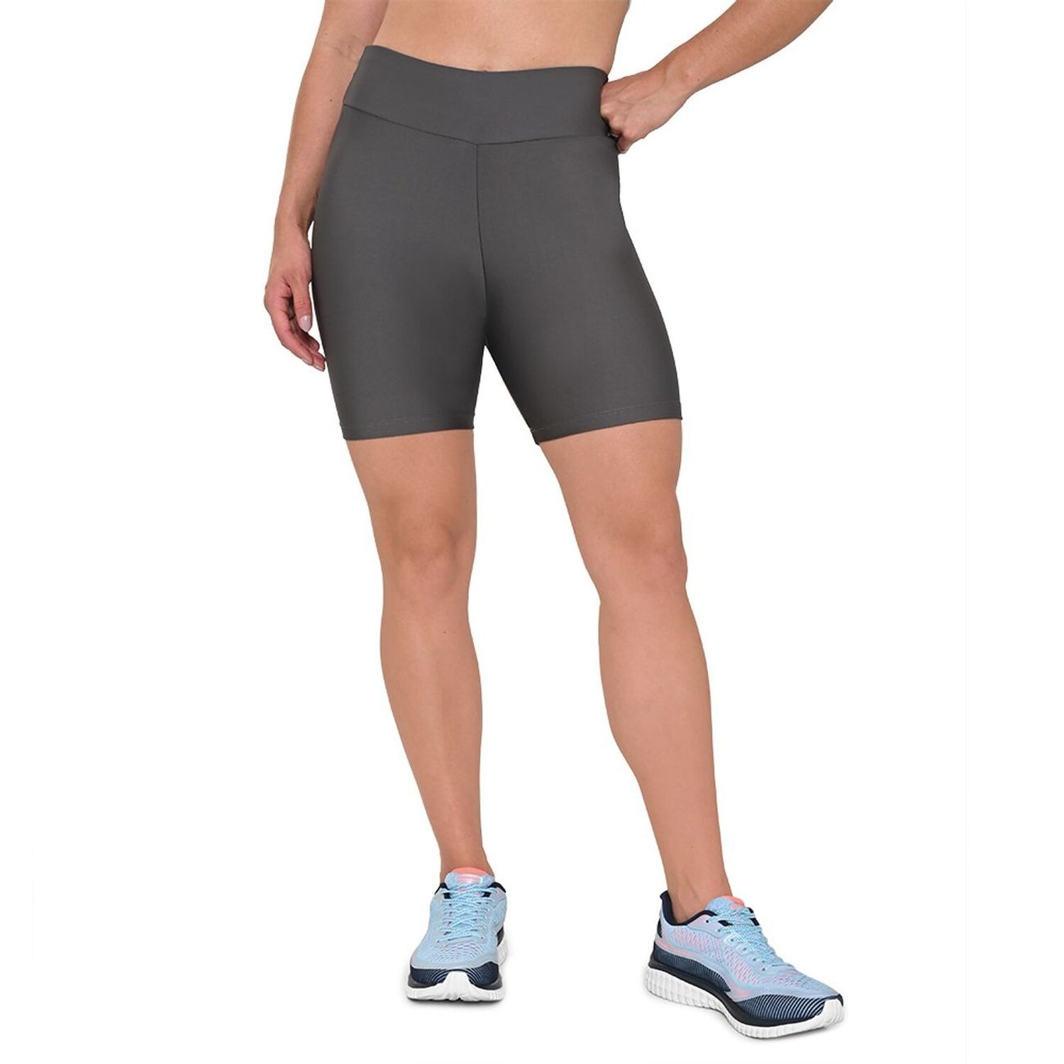 Calza Basic 6 Gris Mujer image number 5.0