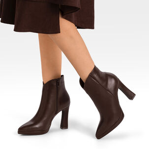 Botin Mujer Casual Taco Grueso Clasico Vintage Weide Czy610