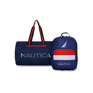 Bolso Aries + Mochila P&oacute;lux Azul Nautica