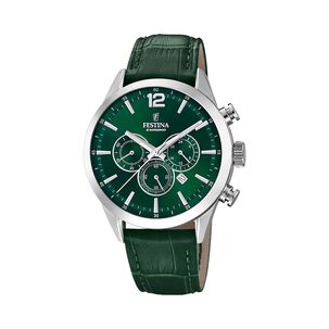 Reloj F20542/7 Festina Verde Hombre Timeless Chronograph