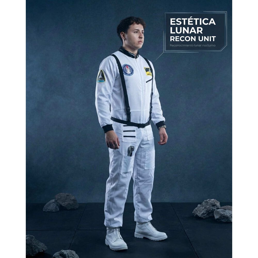 Disfraz Astronauta Cosplay Juego Rol Traje Espacial Ni&ntilde;os image number 22.0