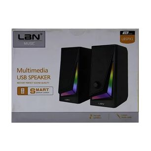 Parlante Para Pc 2.0 Multimedia Lbn Lbspx1