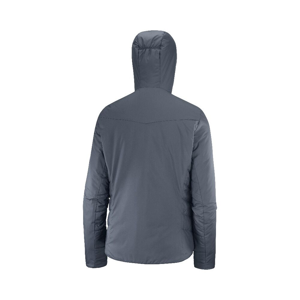 Chaqueta Mujer Outrack Insulated Gris Salomon image number 2.0