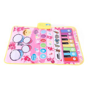 Alfombra Portátil Musical Piano Batería Para Niños