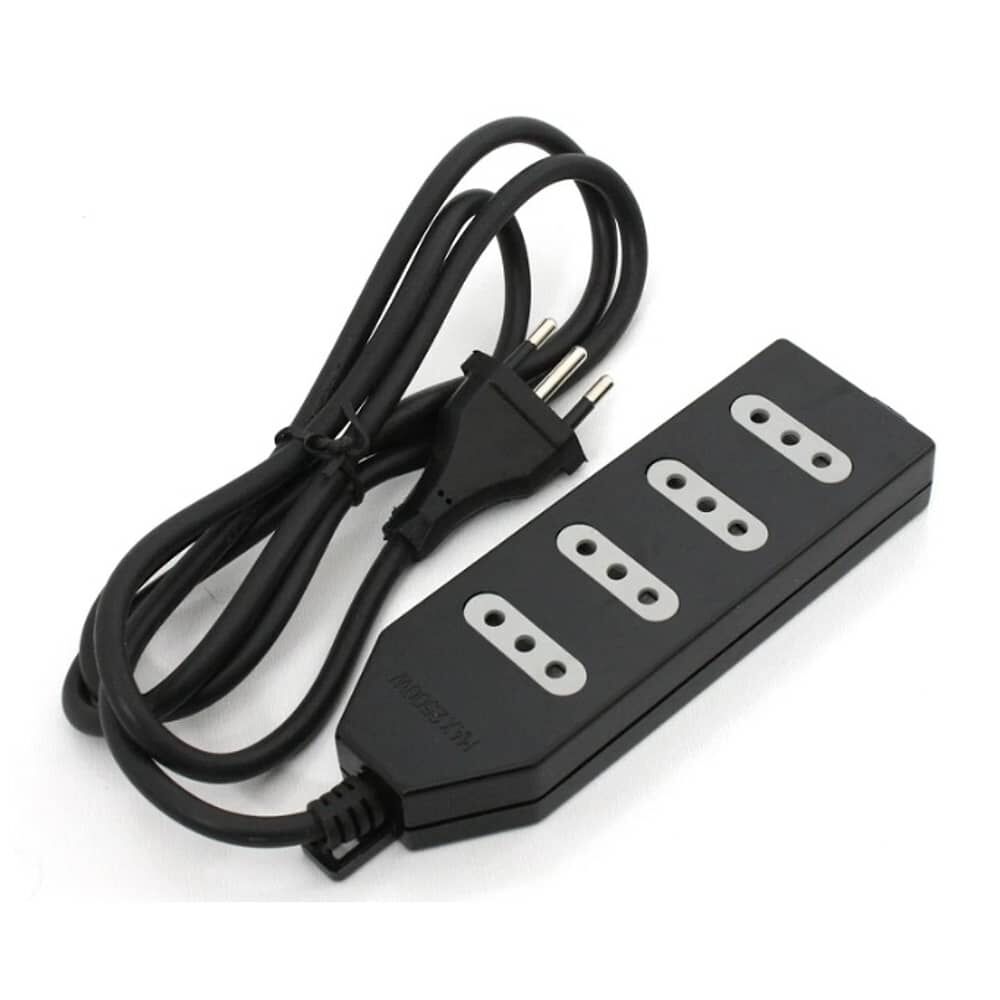 Alargador Macrotel 1.5 Metros 4 Posiciones 2500w Modelo Me-204b1 image number 0.0