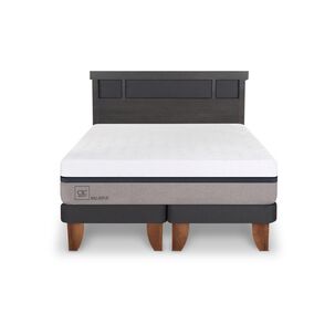 Cama Europea Cic Balance / King / Base Dividida + Respaldo