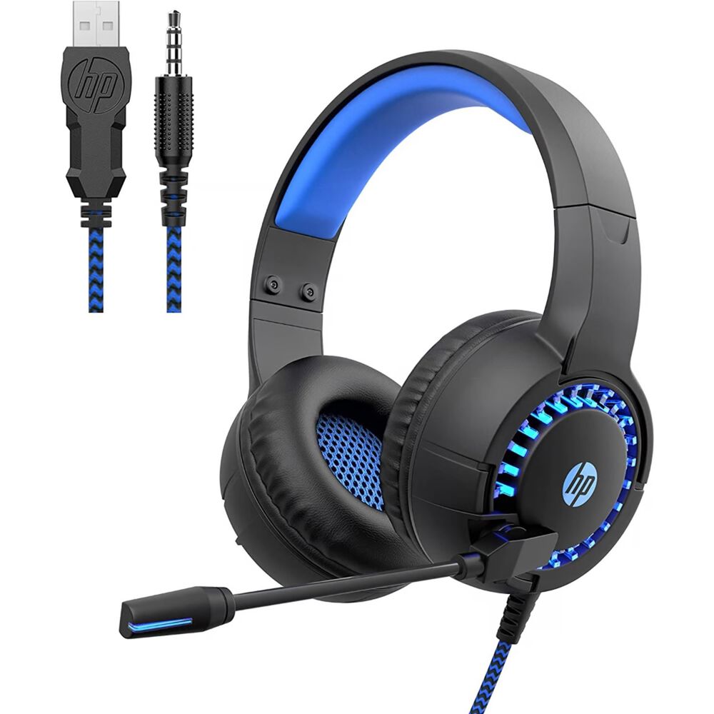 Audifono Auriculares Gamer Hp Dhe-8011 Jack 35mm Negro image number 2.0