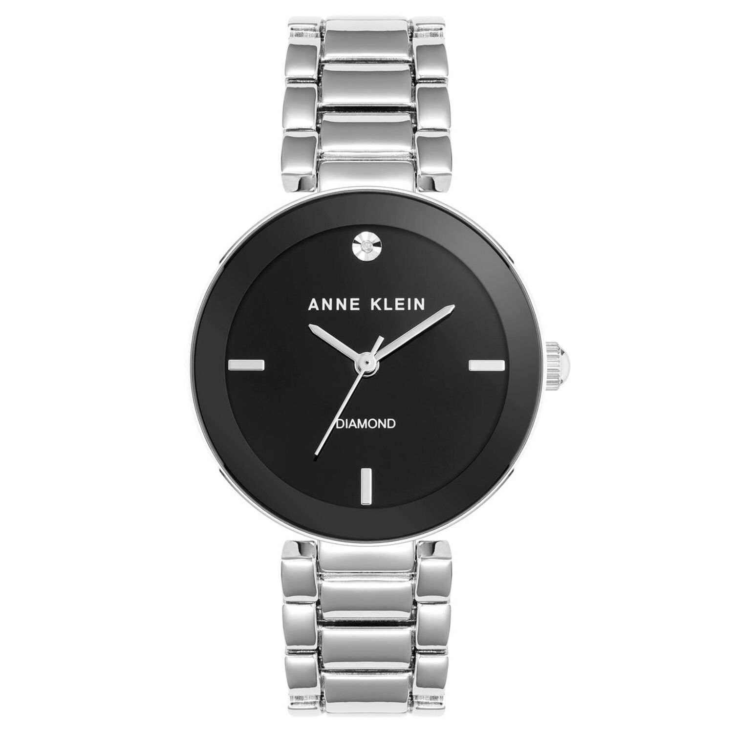 Reloj An&aacute;logo Mujer Anne Klein Plat.ak-1363bksv image number 0.0