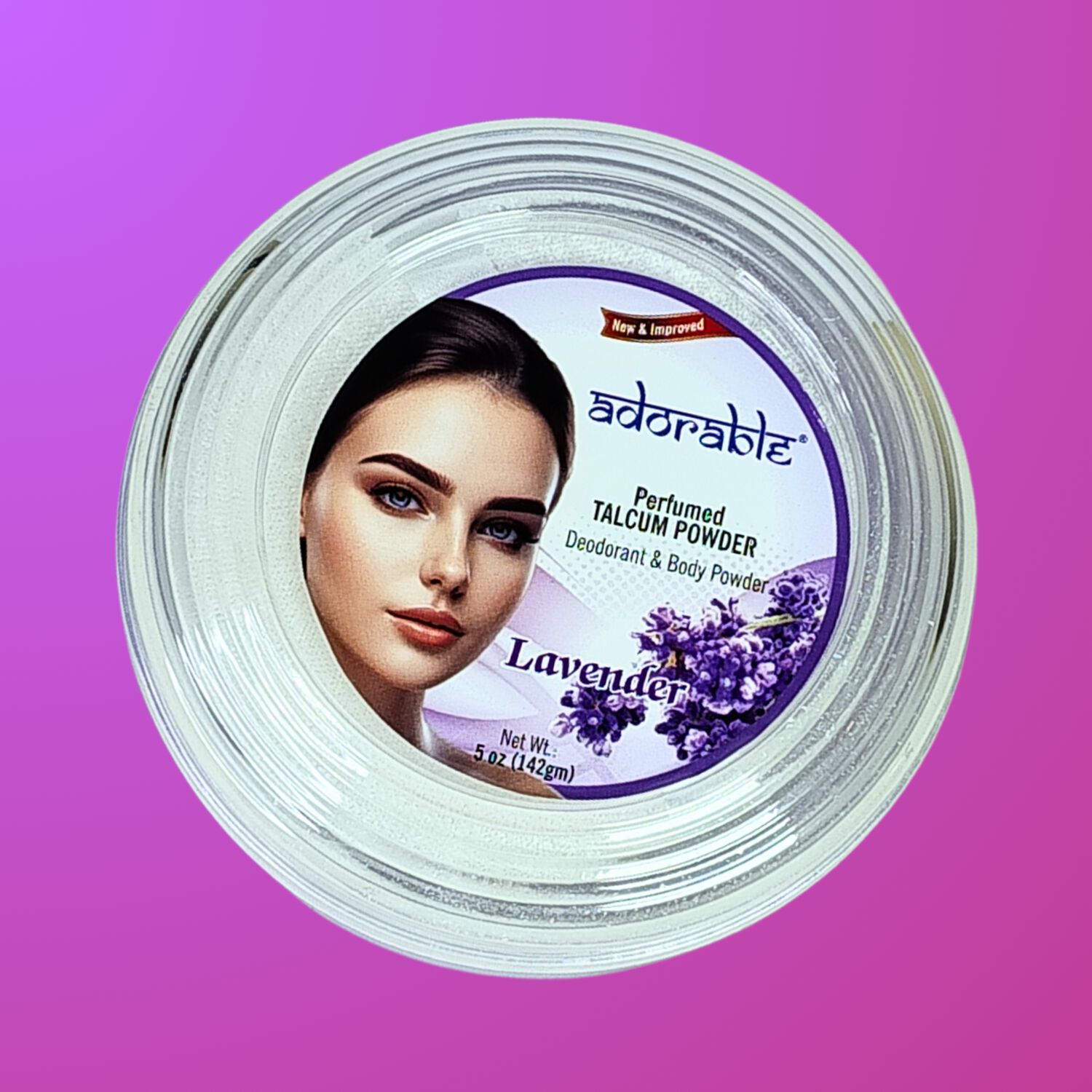 Adorable Talquera Lavanda 142 Gr image number 2.0