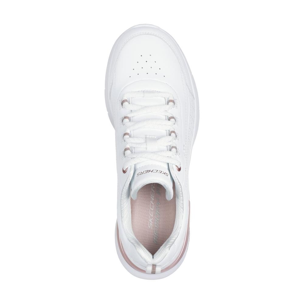 Zapatilla Urbana Mujer Skechers Skech-air Dynamight 2.0 - Modern Glimpse Blanco image number 4.0