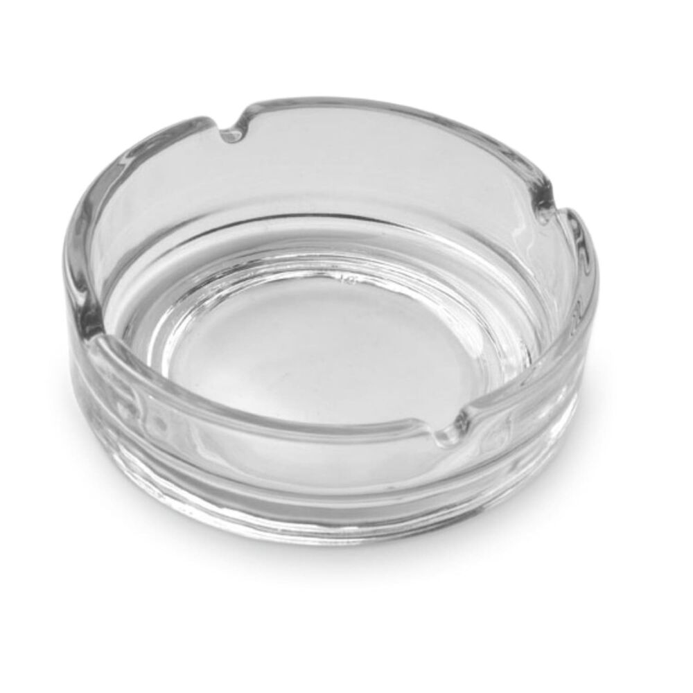 Pack 3 Cenicero Redondo Vidrio 10,5cms Allegra image number 0.0