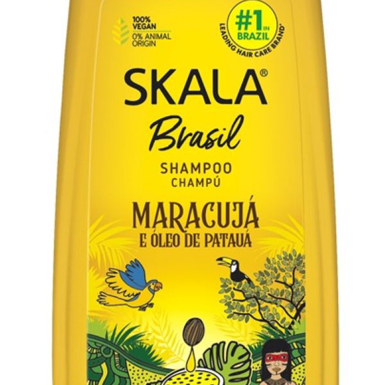 Shampoo Sin Sal De Maracuya Skala Brasil 325ml image number 0.0