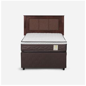 Cama Nido Rosen New Style 4 / 1.5 Plazas / Base Normal + Respaldo Rachel