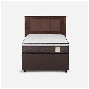 Cama Nido Rosen New Style 4 / 1.5 Plazas / Base Normal + Respaldo Rachel