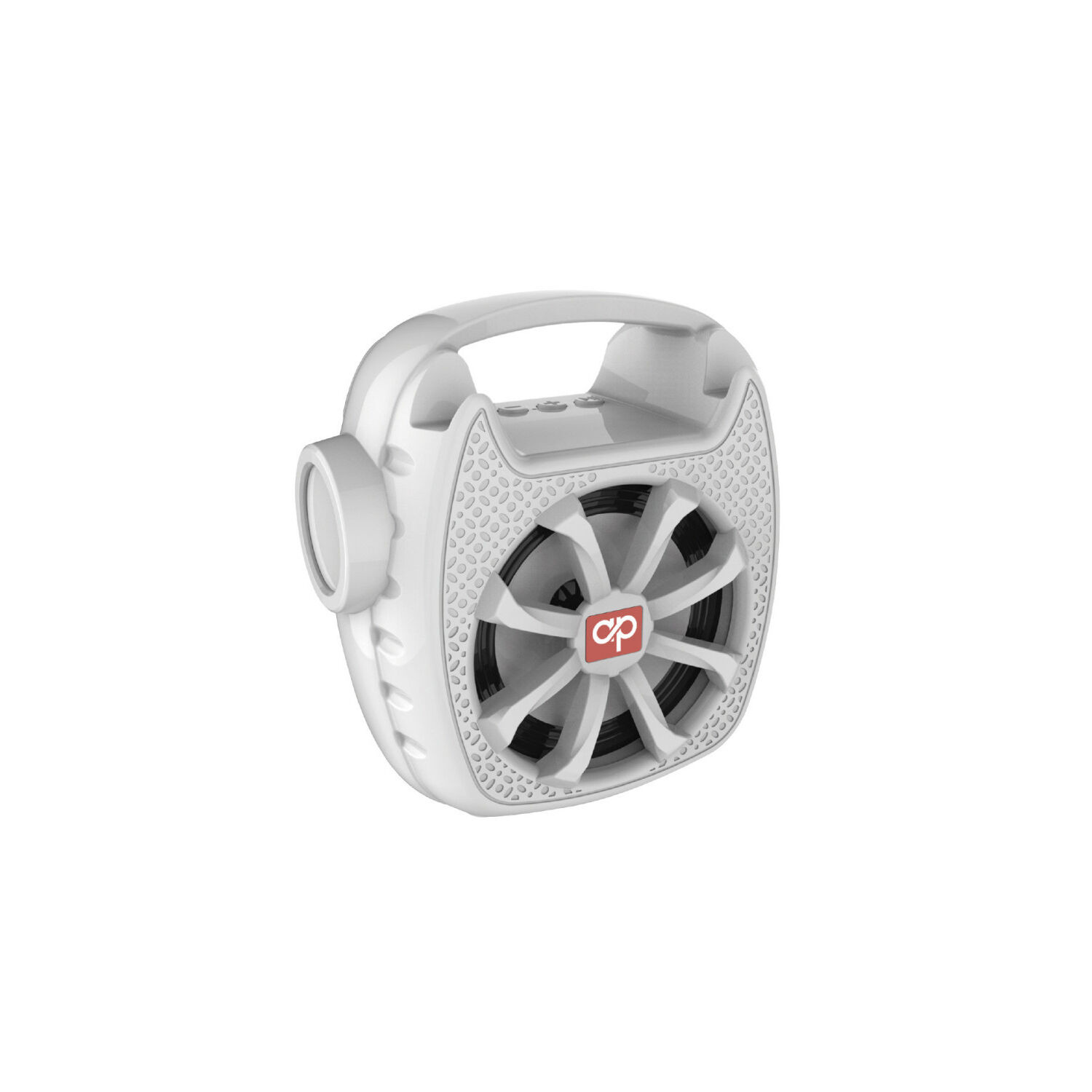 Parlante Bluetooth Con Panel Solar Y Linterna Blanco - Ps image number 0.0