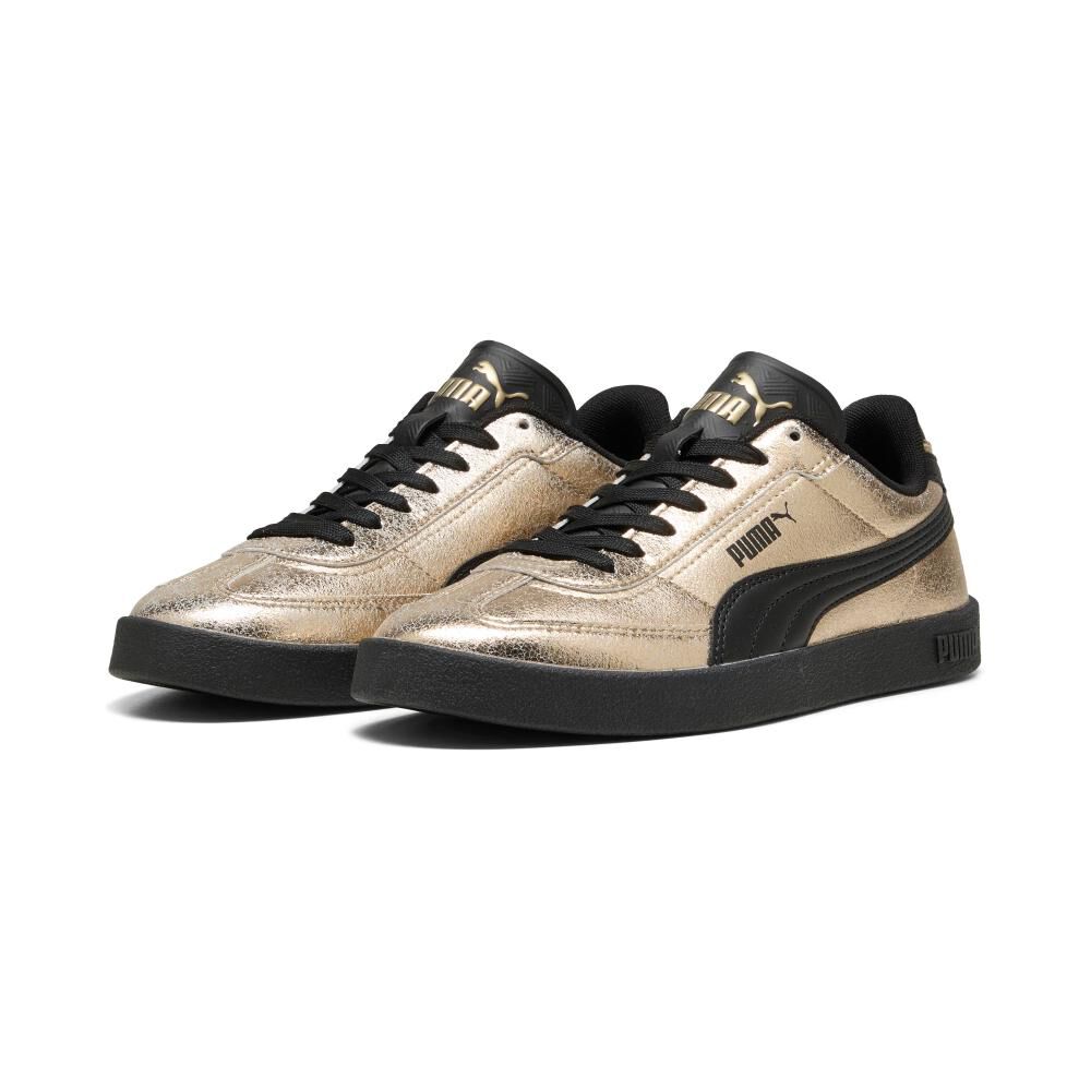 Zapatilla Urbana Unisex Puma Puma Club Ii Era Metallic Whisper Oro image number 0.0