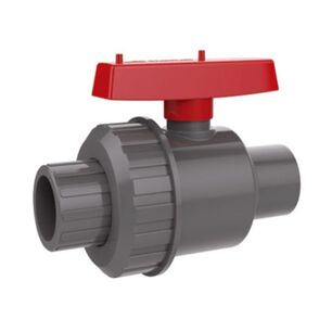 V&aacute;lvula De Bola Pvc-u 1-1/2" 50 Mm Una Amer Cementar Flowmak