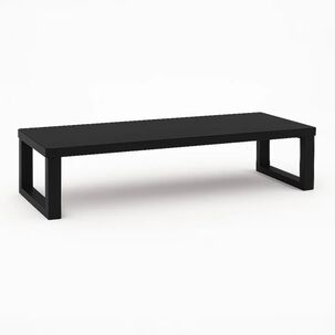 Soporte Elevado Para Escritorio Computadora Negro 50cm