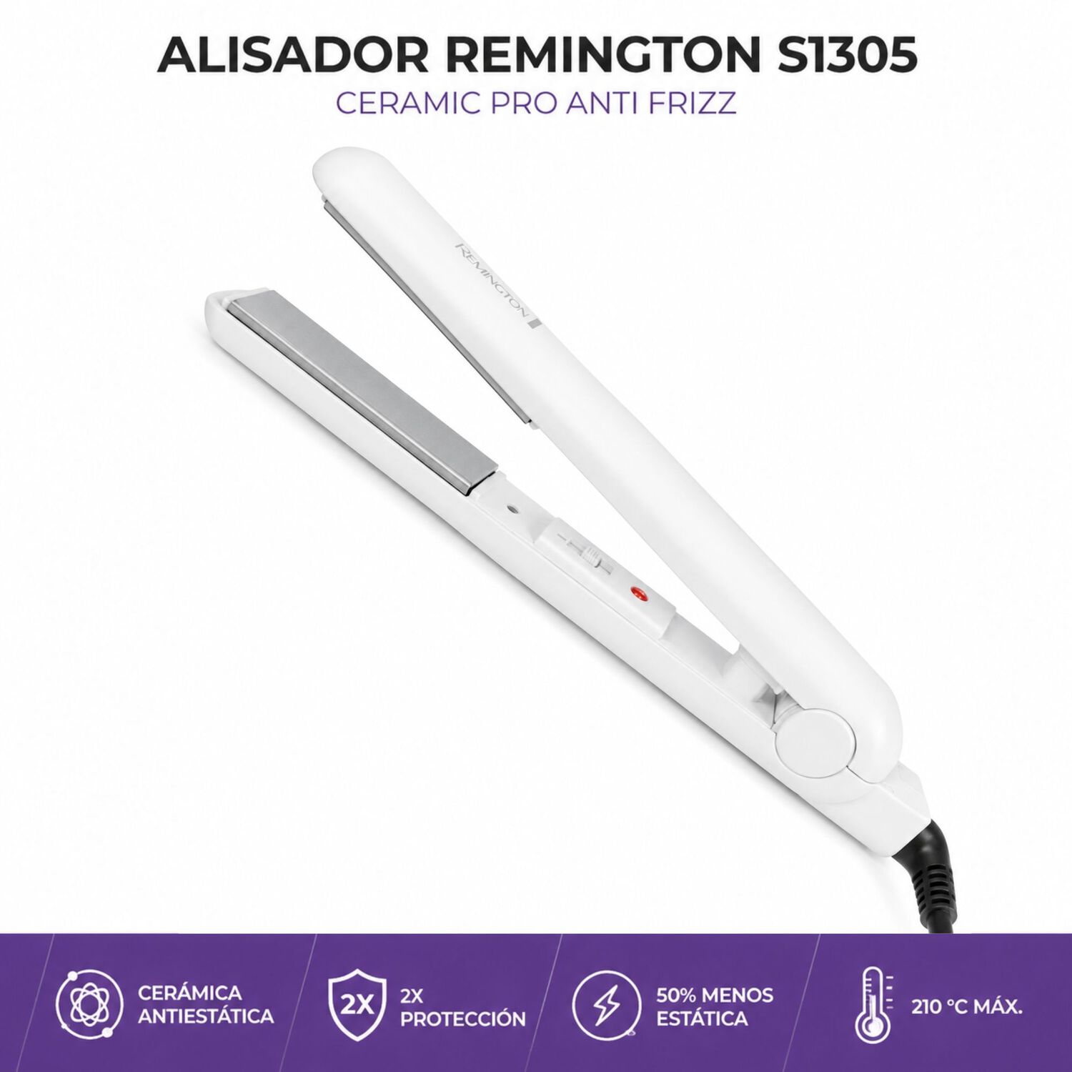 Alisador Remington S1305 Ceramic Pro Antiest&aacute;tico image number 8.0
