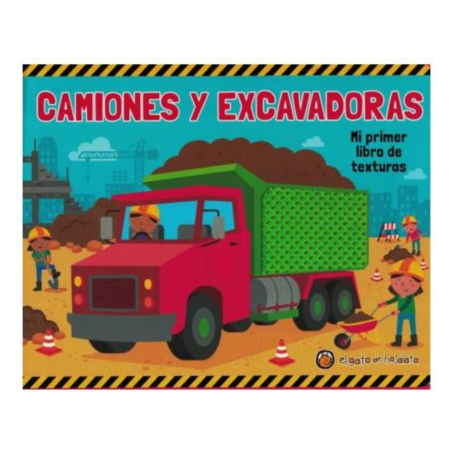 Mi Primer Libro De Texturas: Camiones Y Excavadoras..... image number 0.0