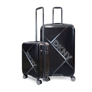 Pack 2 Maletas S 10kg + L 23kg Donna Karan Your Call Negra Dkny