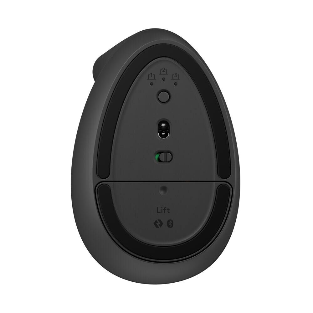 Mouse Vertical Inalambrico Logitech Lift Negro image number 1.0