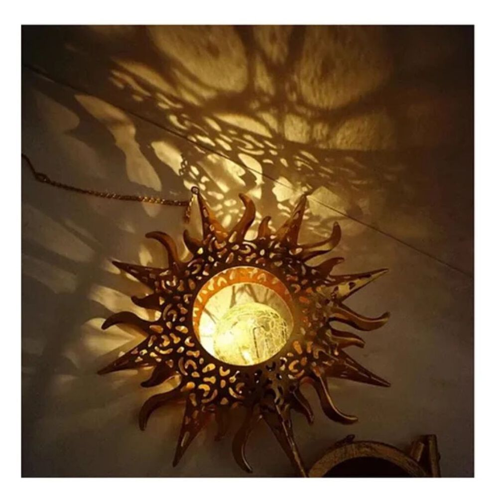 Campanas De Viento Solar Diseño Sol image number 2.0