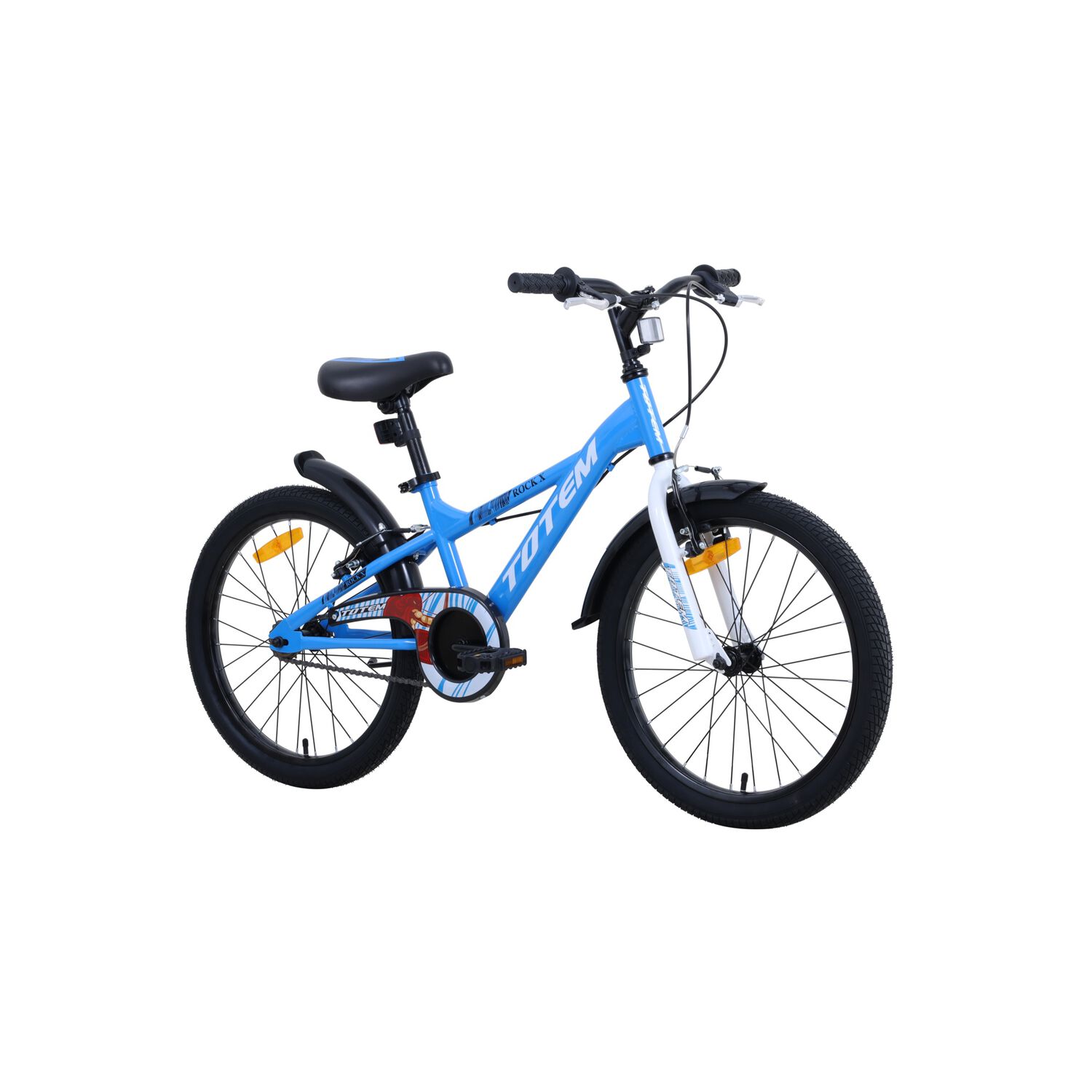 Bicicleta Totem Infantil Aro 20 Rock-x Azul image number 1.0