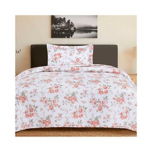 Quilt Andes Estampado Rosas 1.5 Pl