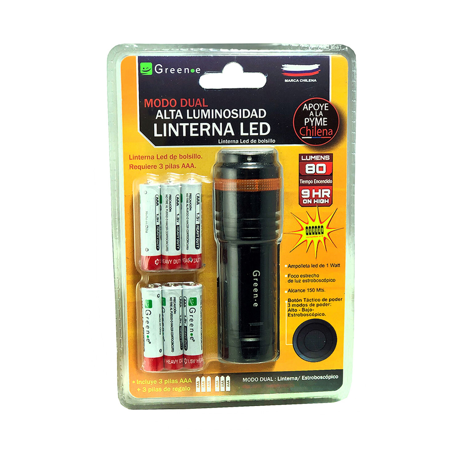 Linterna Led Command Estrobosc&oacute;pica image number 0.0