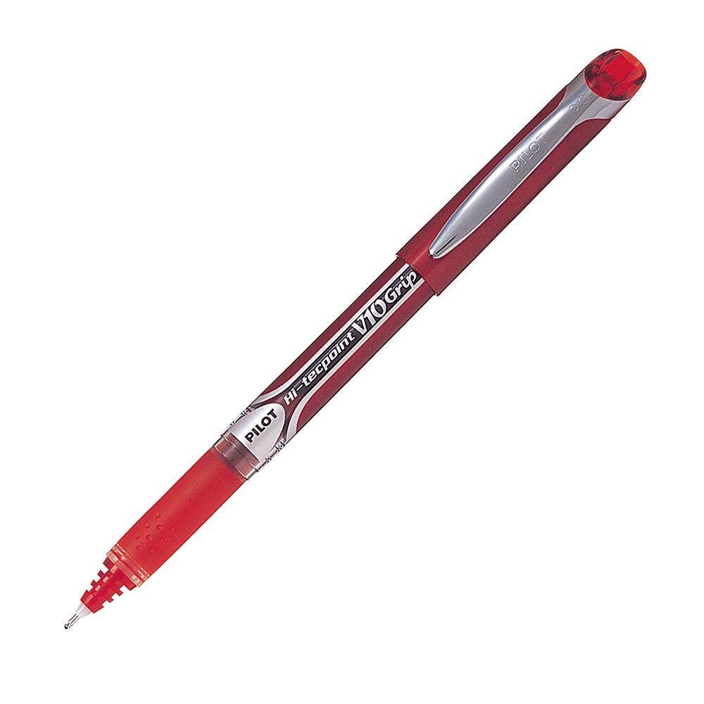 Lápiz Tinta Pilot Hi-tecpoint Grip V10 (1.0mm) Rojo Pilot image number 0.0