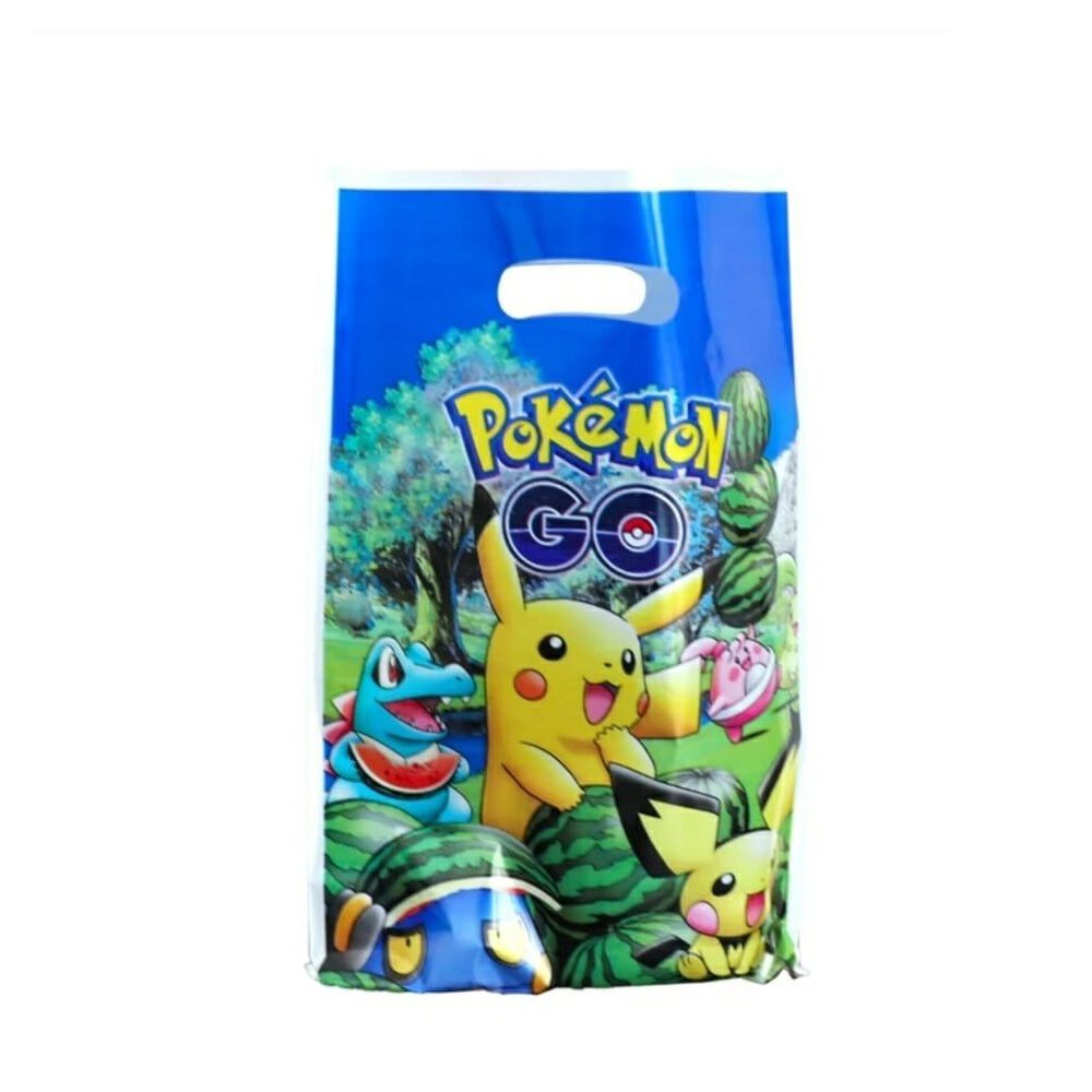 Pack 10 Bolsas Dulces Pokemon Cumplea&ntilde;os Cotillon image number 0.0