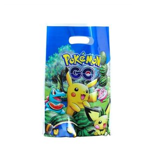 Pack 10 Bolsas Dulces Pokemon Cumplea&ntilde;os Cotillon
